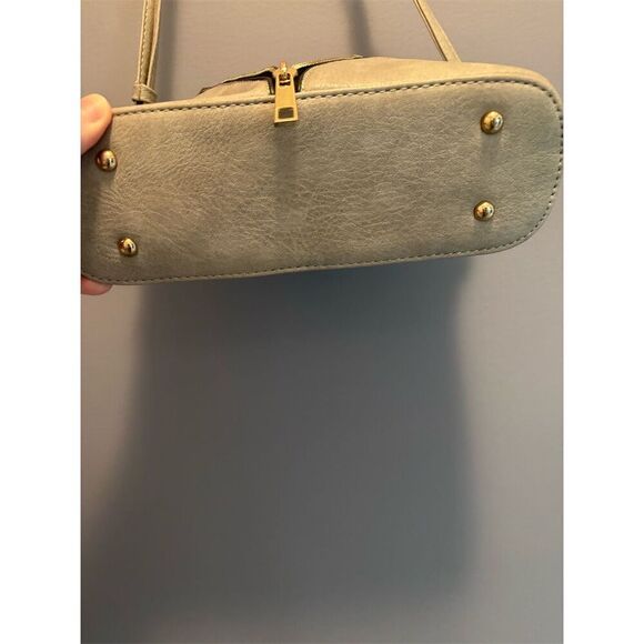 Michael Kors Women's Light Gray Crossbody Bag Medium Adjustable Strap - Picture 3 of 7